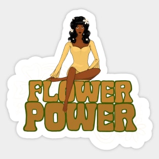 Flower Power Sticker